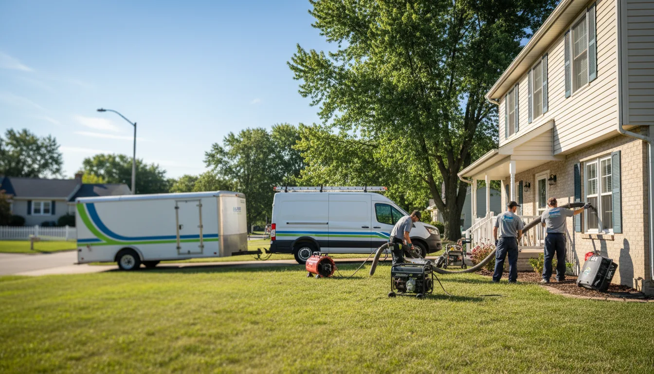 Flooded Basement Restoration And Cleanup With Repair in Burlington, CO near me